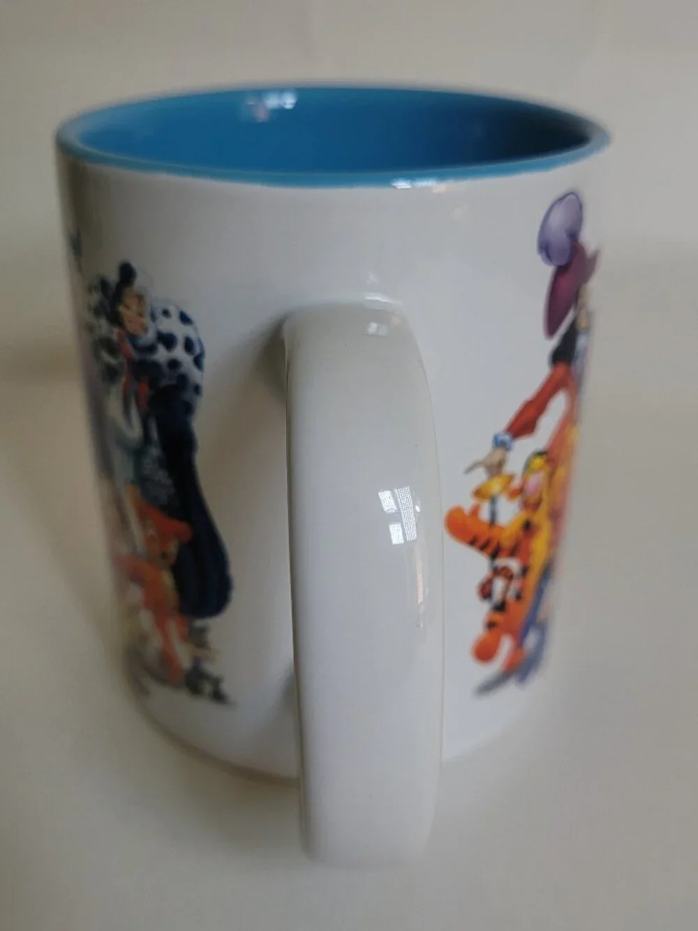 Jerry Leigh Disney Characters Coffee Mug Blue Inside Retro Disney